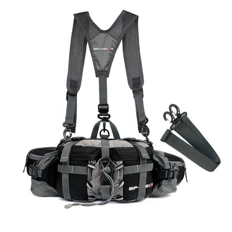 Outdoor Adventure Crossbody Bag - praktisk taske med flere rum