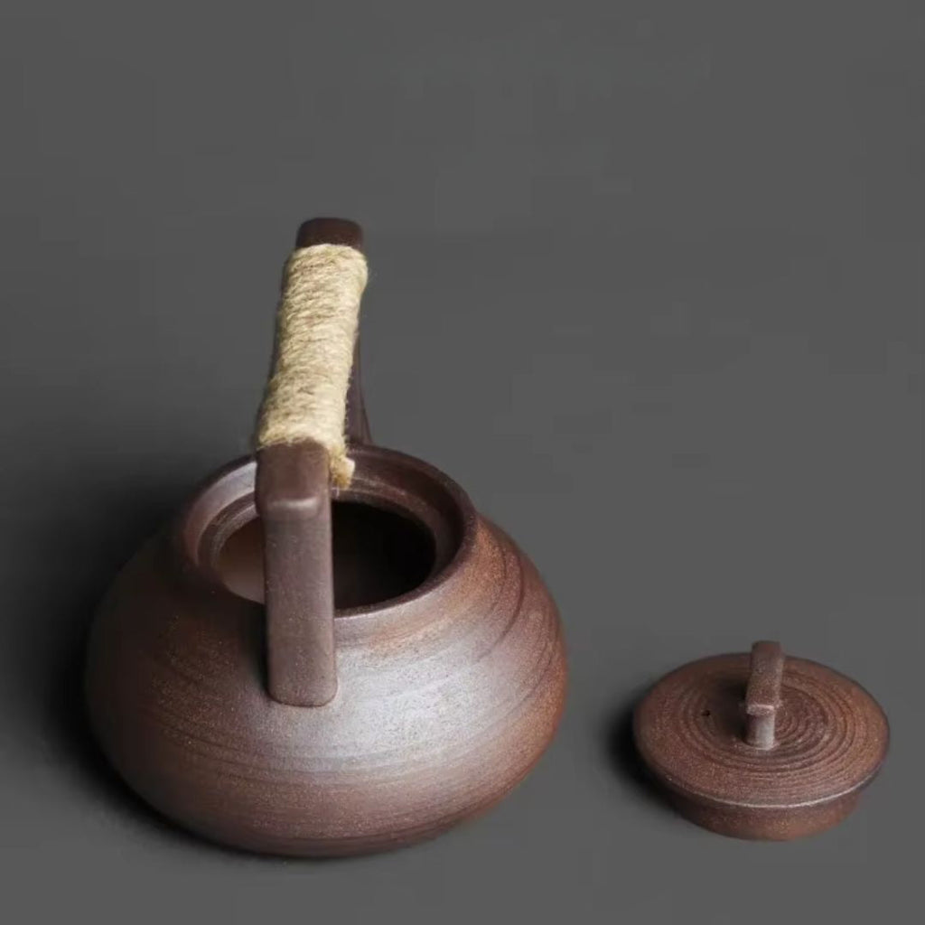 Keramisk Teapot med Varmere til Afslappende Te-Øjeblikke derhjemme