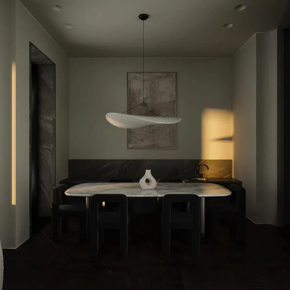 SilkWave Artisan Håndlavet Lampe Med Kartoffelchips Lys | Petprovac