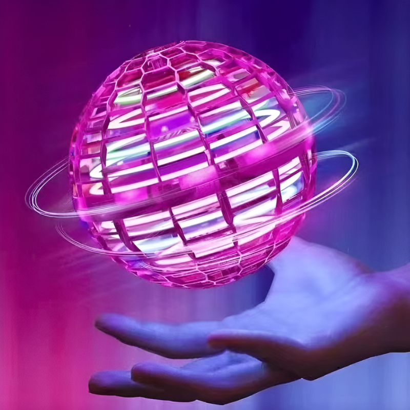 GlowPlay – LED lysbold med rotation og USB-opladning