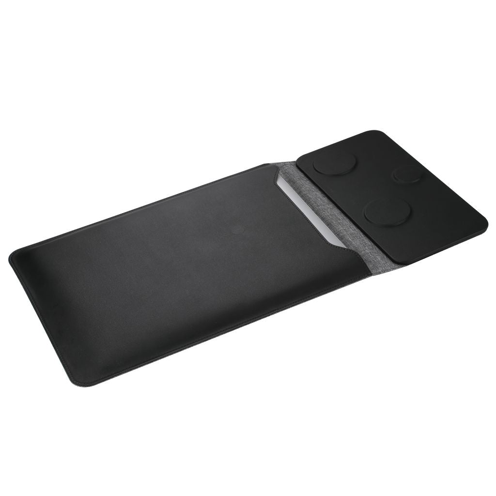PowerDesk Sleeve – Slim Laptop Case med Trådløs Opladningsfunktion