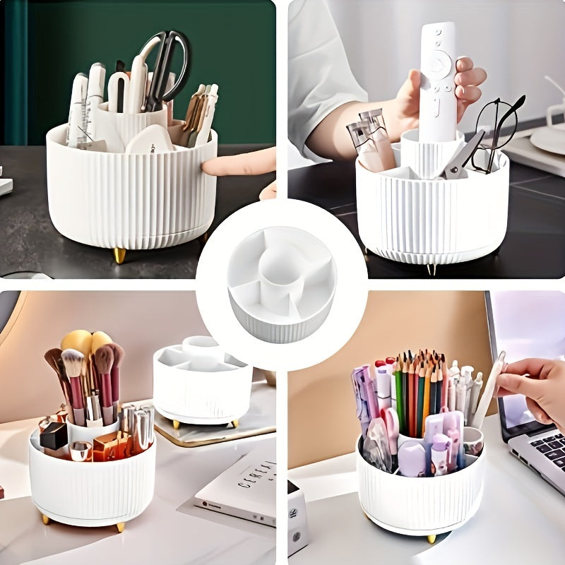360° roterbar organizer - kompakt og stilfuld til kosmetik