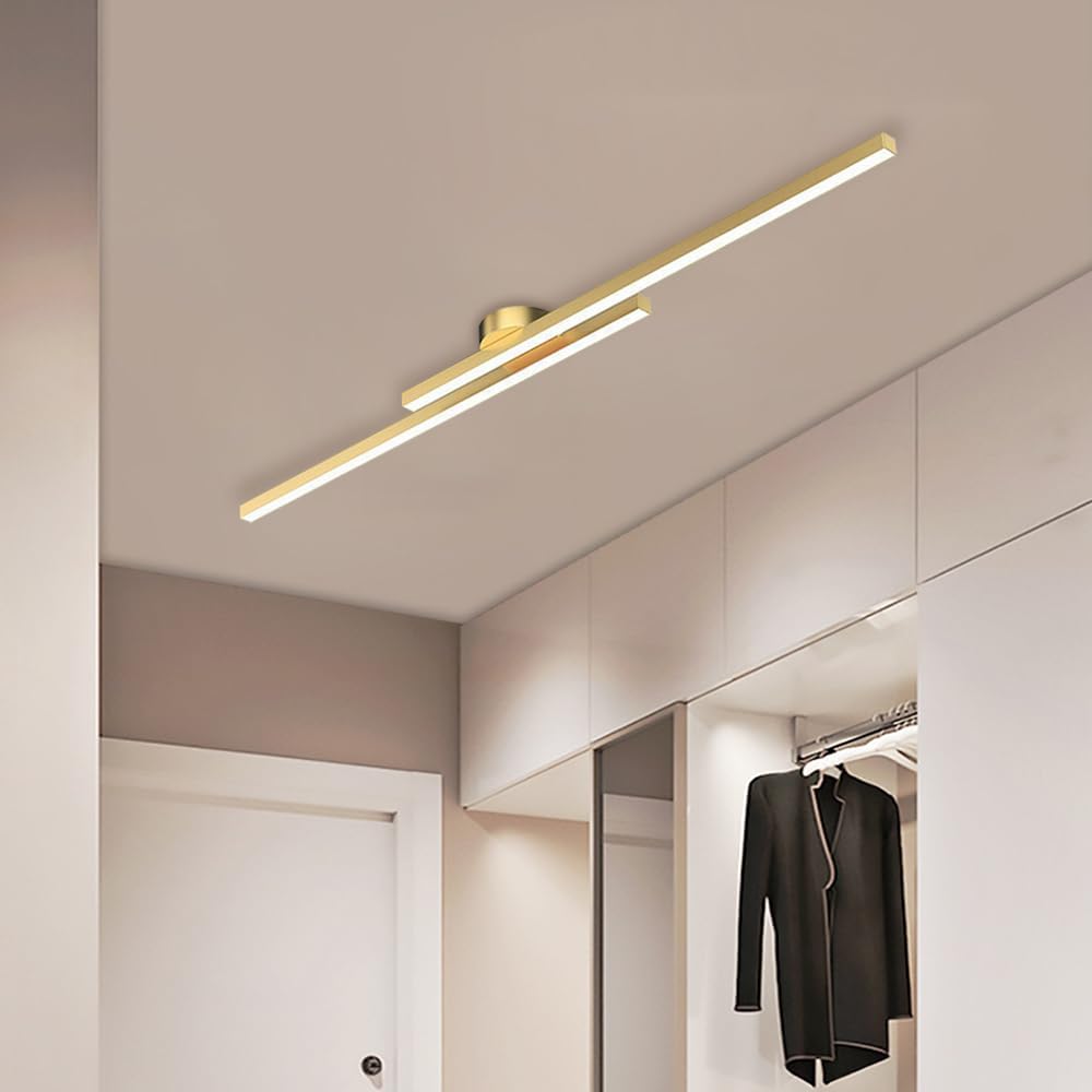 Minimalistisk Aluminium LED Loftlampe Fra LumenVale Til Stuer Design