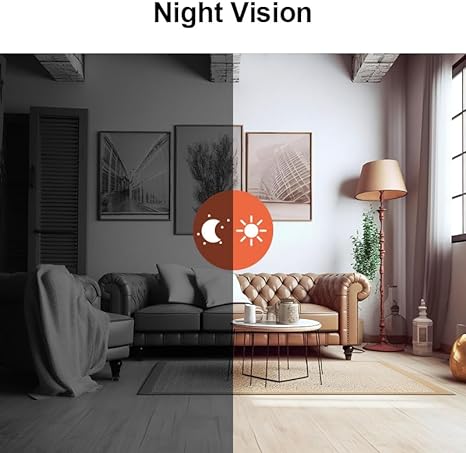 Trådløst 1080P WiFi sikkerhedskamera - Beskyt dit hjem