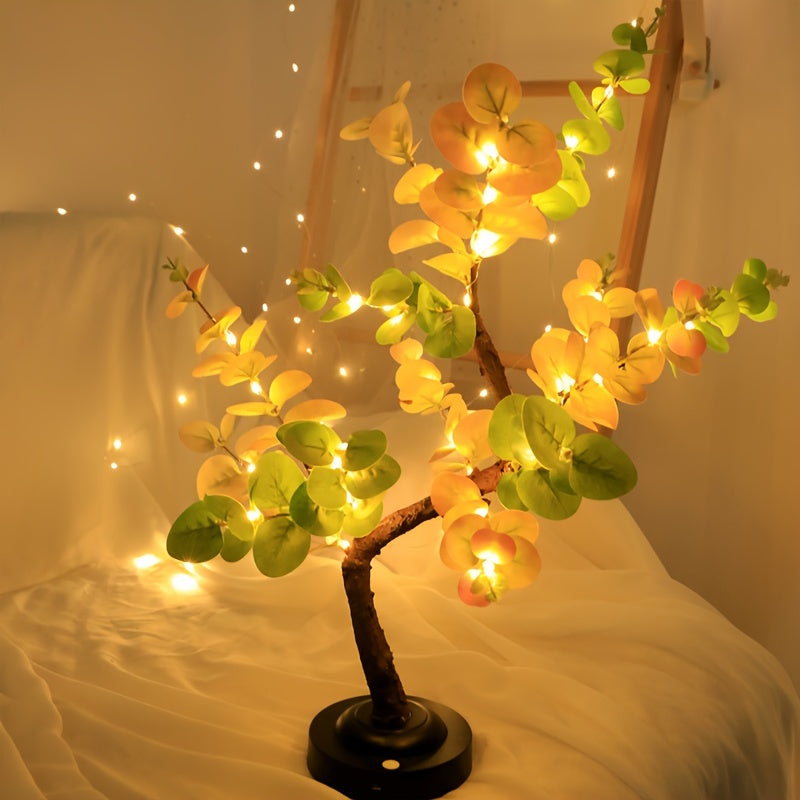 Sereen Eucalyptus Trælampe - For Beroligende Belysning og Naturlig Æstetik