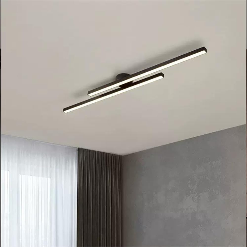 Minimalistisk Aluminium LED Loftlampe Fra LumenVale Til Stuer Design