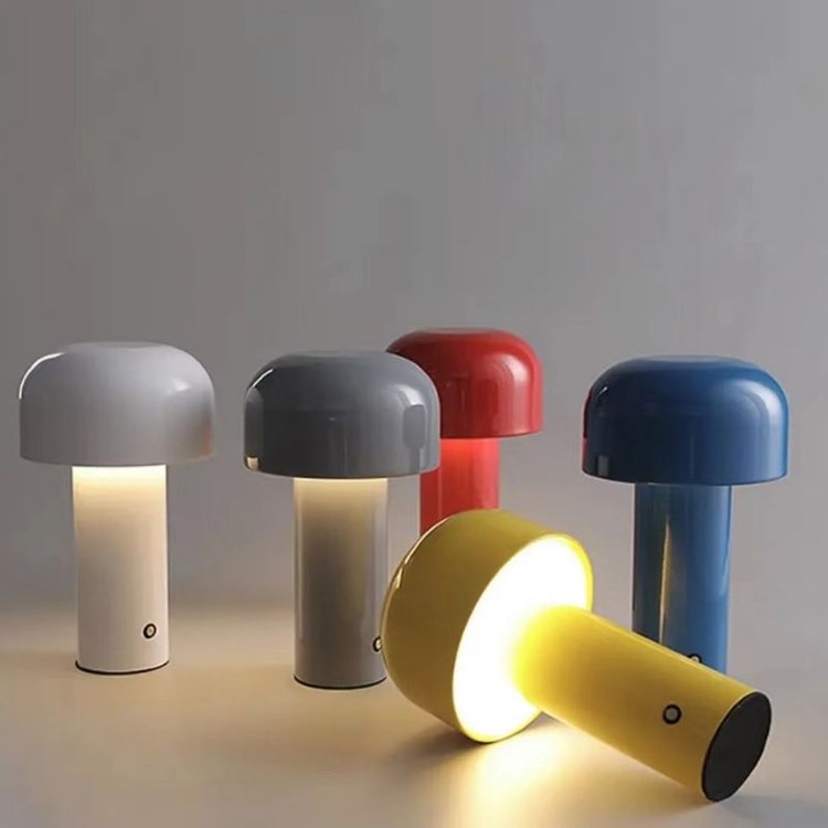 Bolendo HaloGleam | Svampe Genopladelig Bordlampe