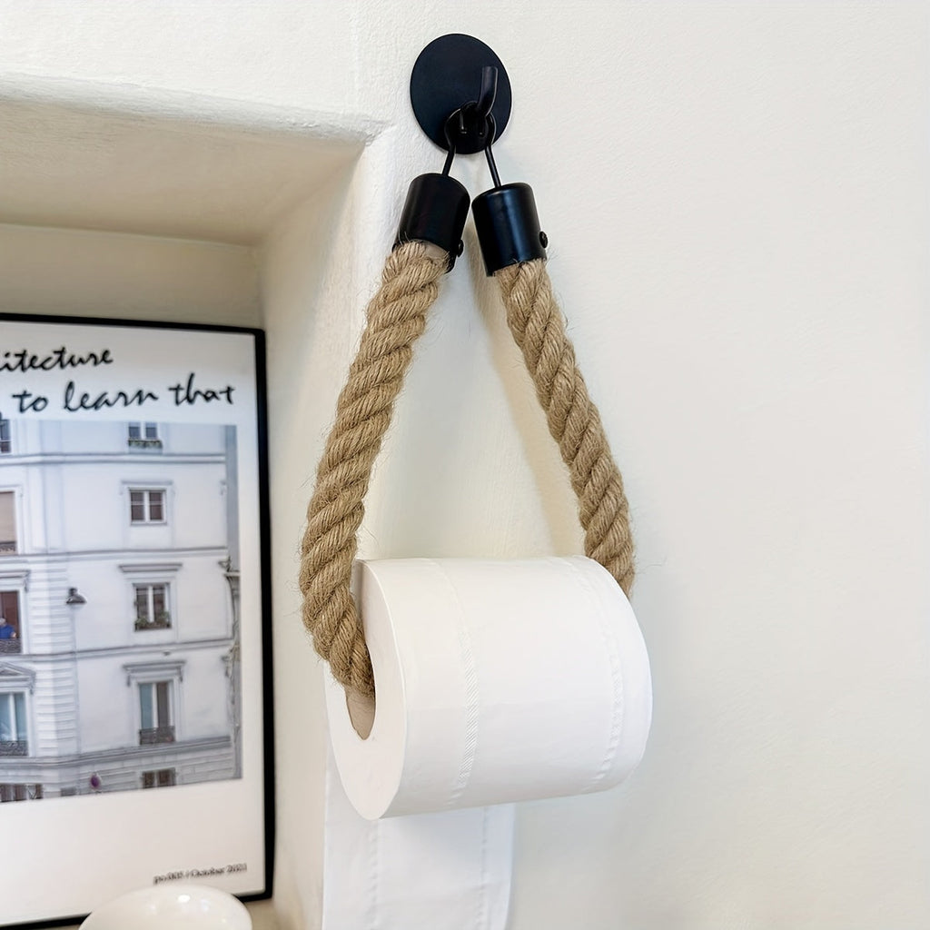 Hamp Snor Toiletpapirholder - Til Stilfulde Badeværelser
