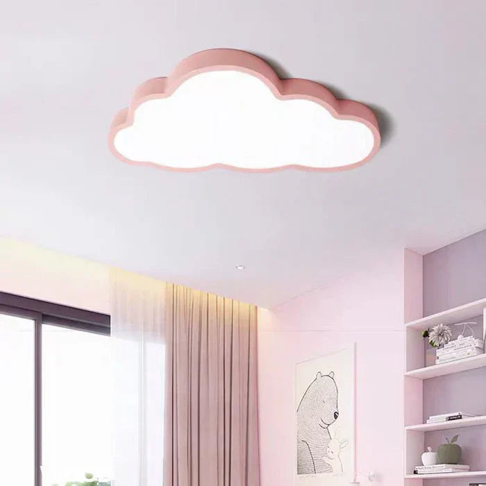 LumiCloud – LED Børneværelse Loftlampe Sky-design – Varmhvid