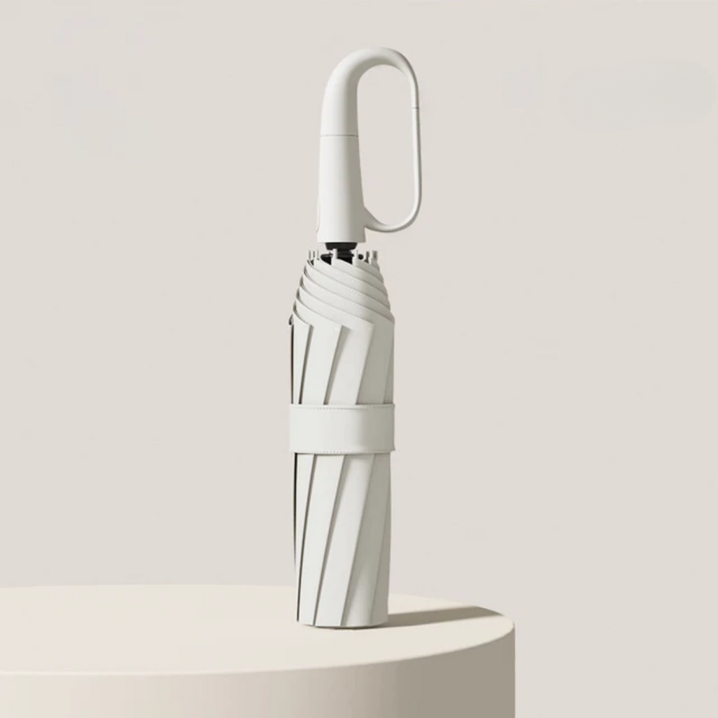 Ultra vindafvisende paraply - Reflekterende og automatisk