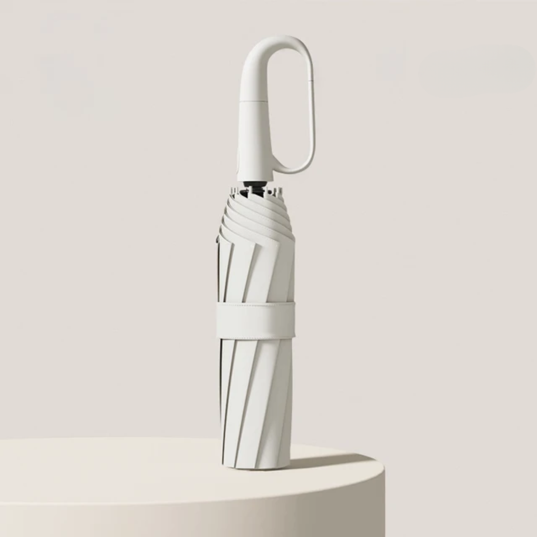 Ultra vindafvisende paraply - Reflekterende og automatisk