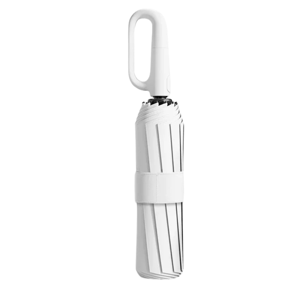 Automatisk paraply med UV-beskyttelse til herrer og damer, stabil og bærbar, 105 cm / 125 cm