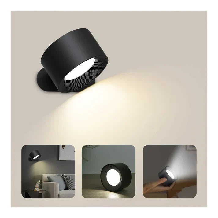 Lumini LED Lampe | Genopladelig trådløs væglampe