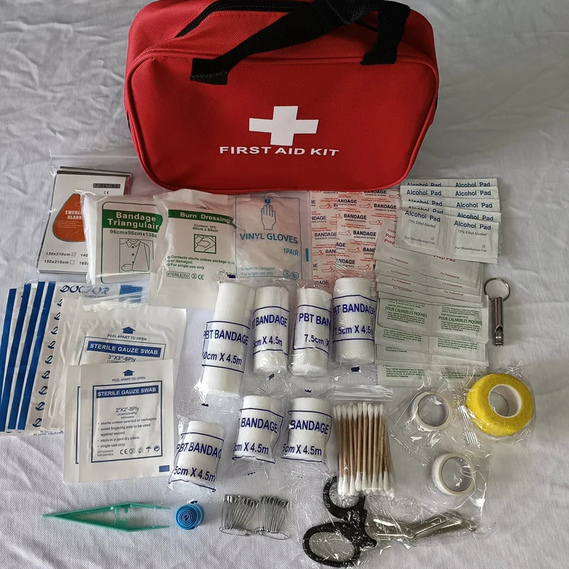 FirstAidPro - 184-delt førstehjælpssæt [50% RABAT]