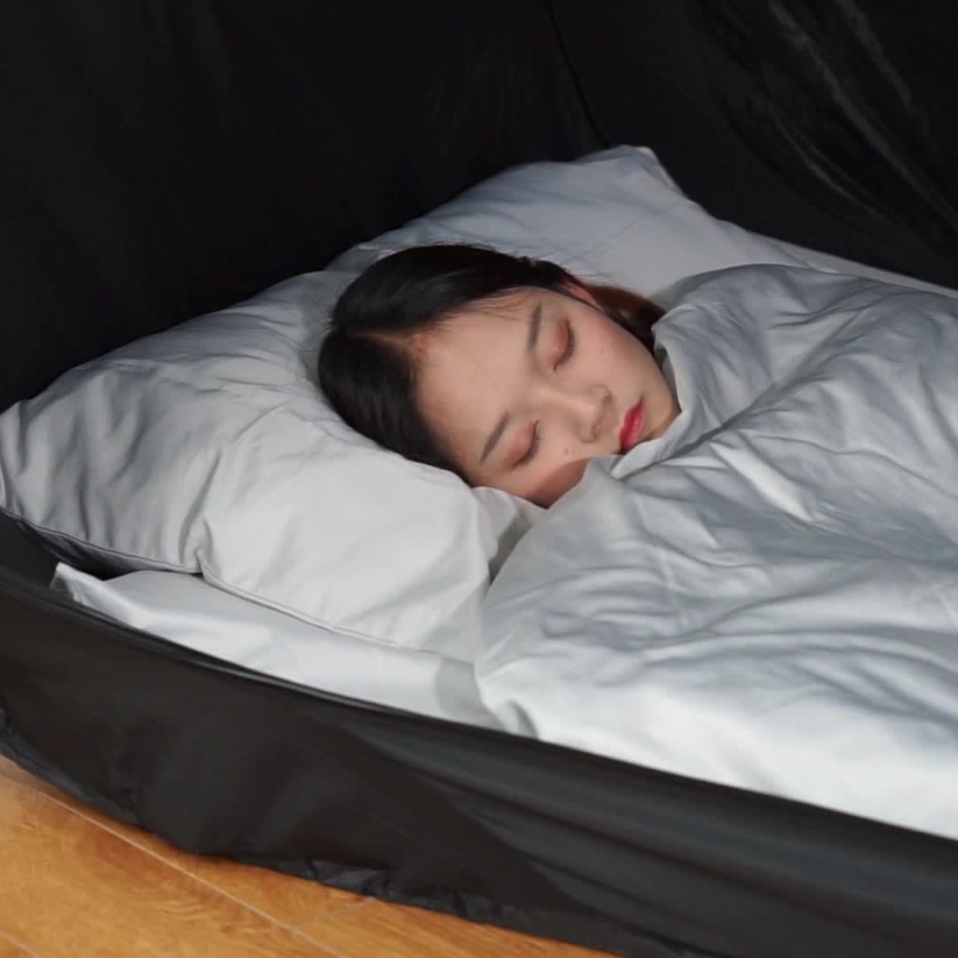 CozyNest Foldbart Telt Senge – Beskyttelse og Hvile Inden For Rækkevidde