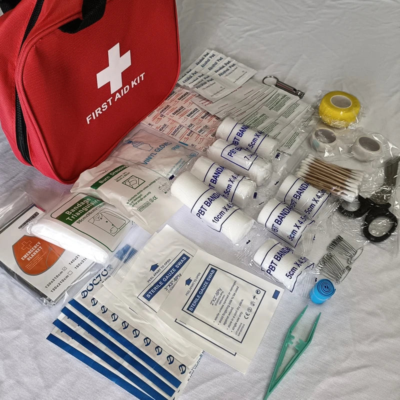 FirstAidPro - 184-delt førstehjælpssæt [50% RABAT]