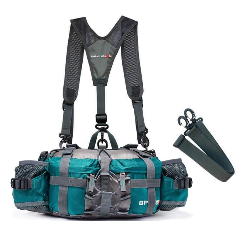Outdoor Adventure Crossbody Bag - praktisk taske med flere rum