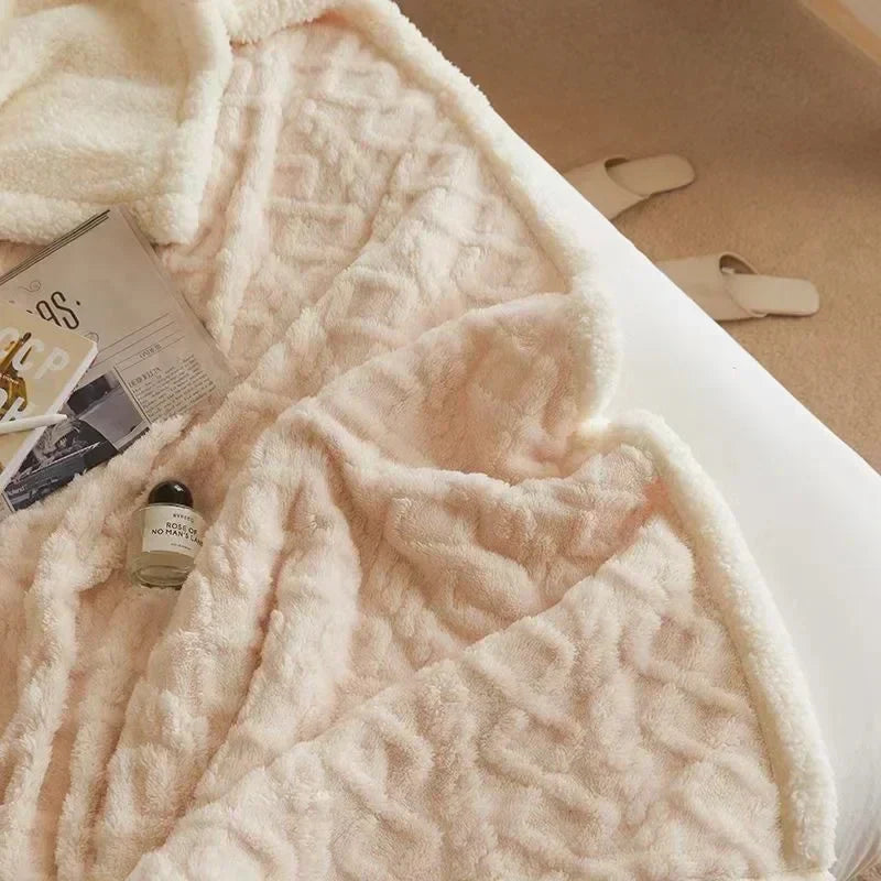Vintertæppe Ekstra Blødt | Hygge Tæppe Til Sofa Og Seng