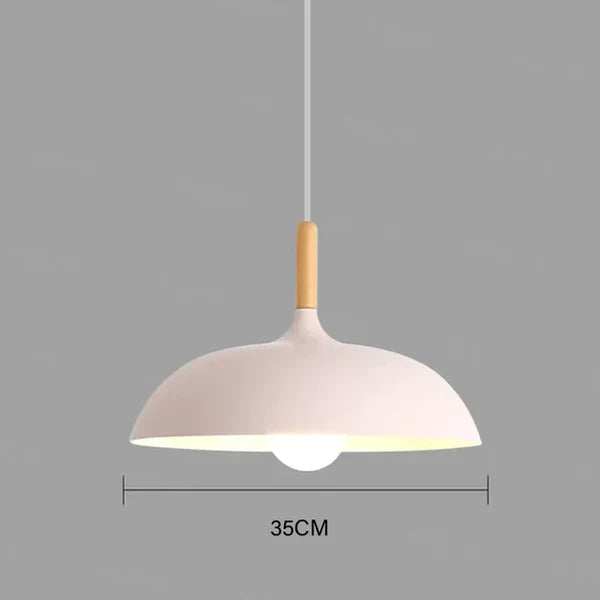 NordOak – LED Loftlampe i egetræ skandinavisk – Moderne & holdbar