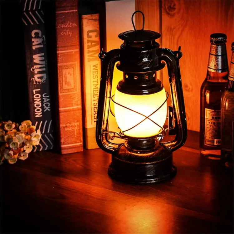 FlameGlow - Opladbare Camping LED Lanterne