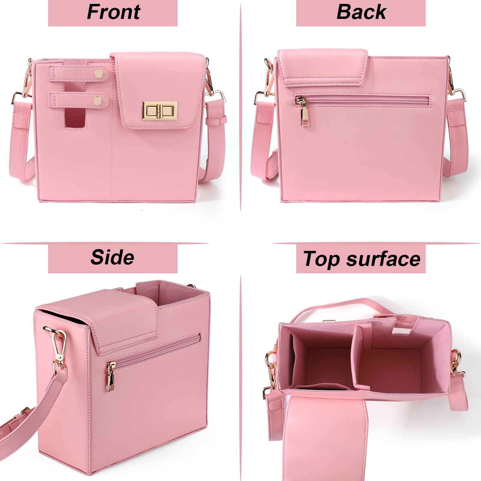 HydraTote™ – Crossbody taske med flaskestativ