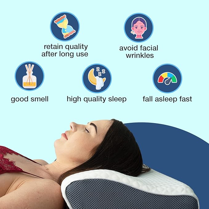 SomnoNova Deep Sleep Ergonomisk Pude til Snorkereduktion