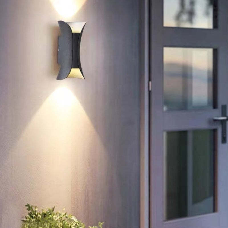 Arcora Curve Udendørs Væglampe Med LED IP65 Fastmonteret