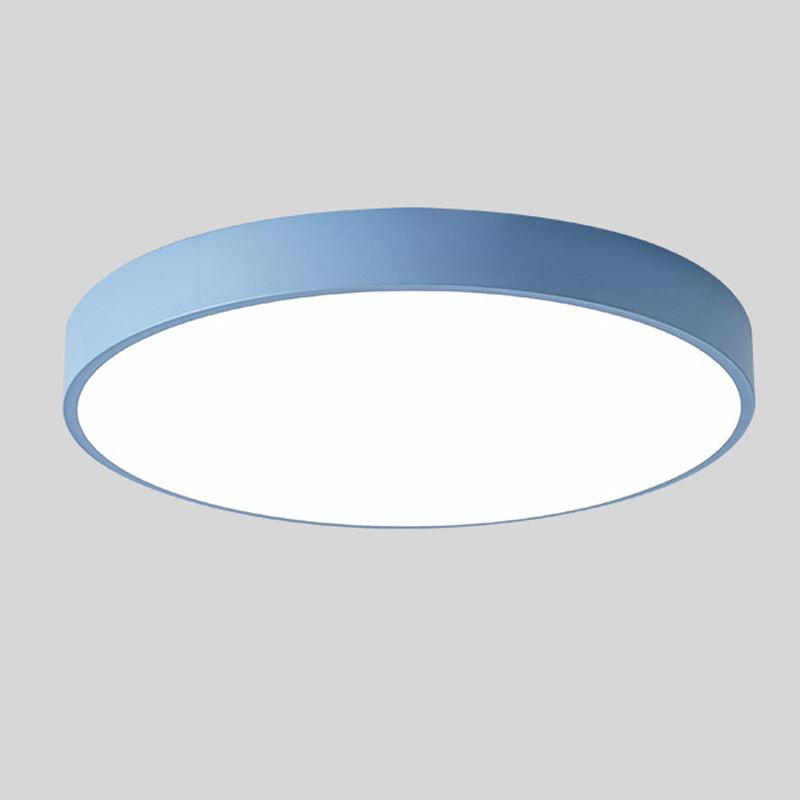 Aelora | Nordisk Træ Cirkulær Loftlampe med Varm Glød