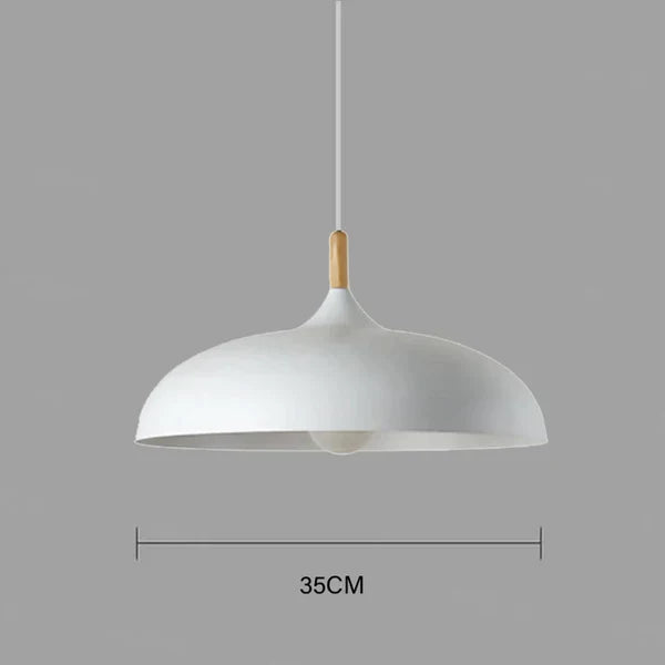 NordOak – LED Loftlampe i egetræ skandinavisk – Moderne & holdbar