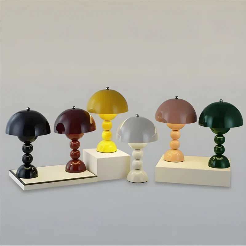 LED bordlampe med variabel lysstyrke i skandinavisk design