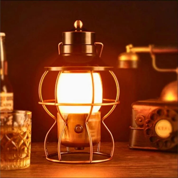 FlameGlow - Opladbare Camping LED Lanterne