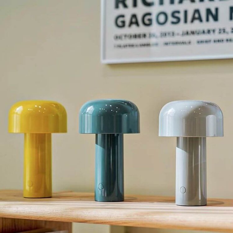 Bolendo HaloGleam | Svampe Genopladelig Bordlampe