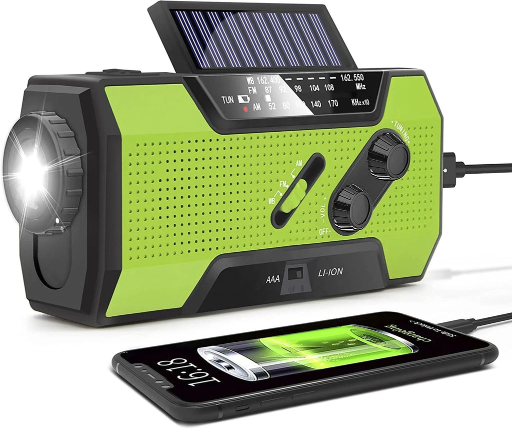 LifeLine Alt-i-én Nødradio med 4000mAh Batteri