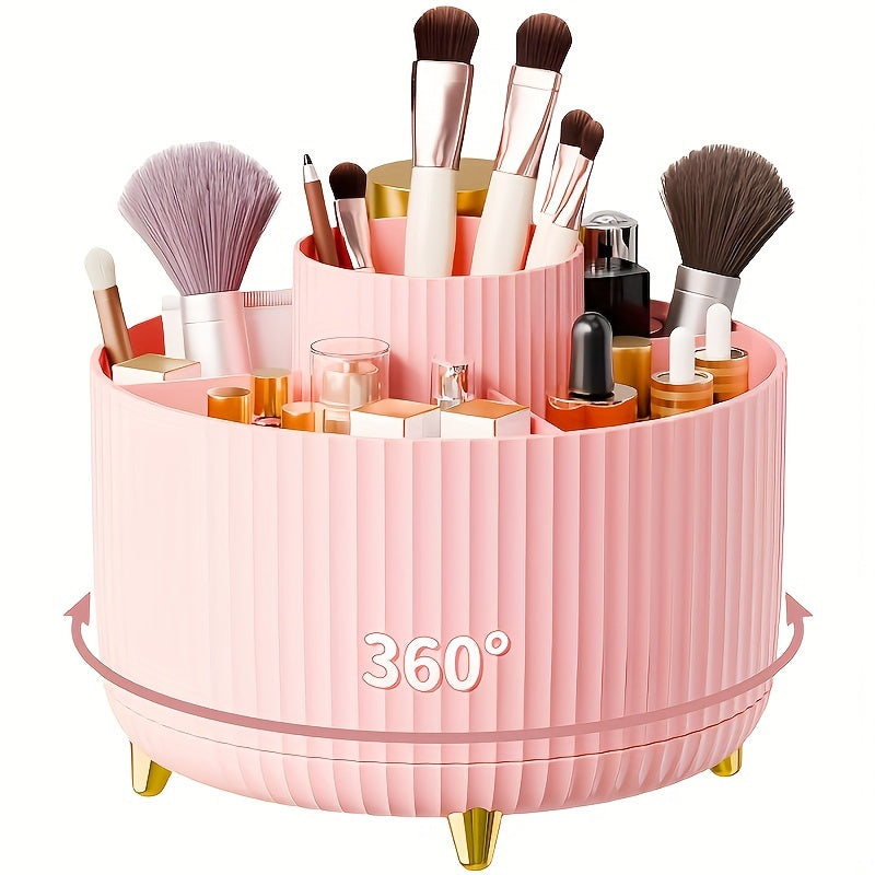 360° roterbar organizer - kompakt og stilfuld til kosmetik
