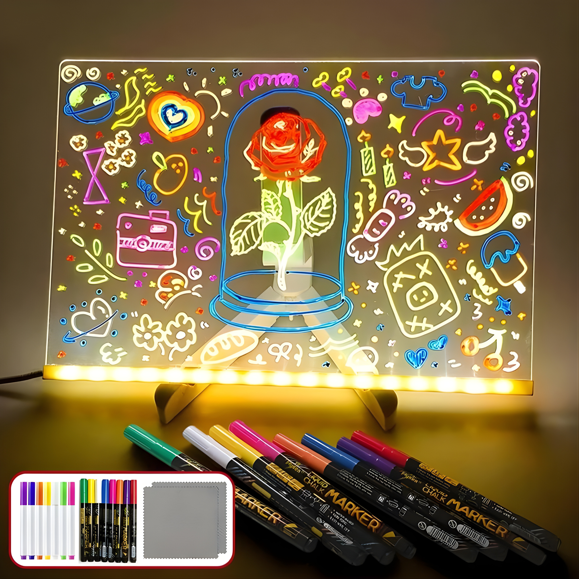 GlowBoard™ – Kreativt Lysbræt