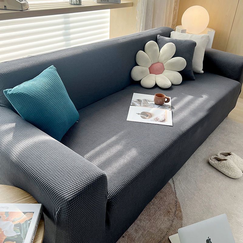 Elastisk Sofa Betræk Antiskrid Bagside Vaskbar Passer til 1 til 3 Sæders Sofaer