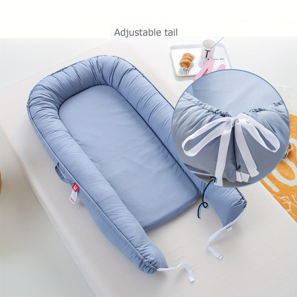 Blød Drøm Baby Lounger - Komfort og Beskyttelse til Dit Lille Barn