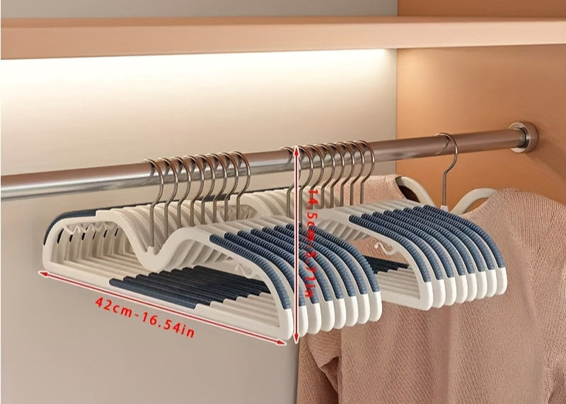 Pladsbesparende Kort Hals Hanger – Skridsikker og Drejelig