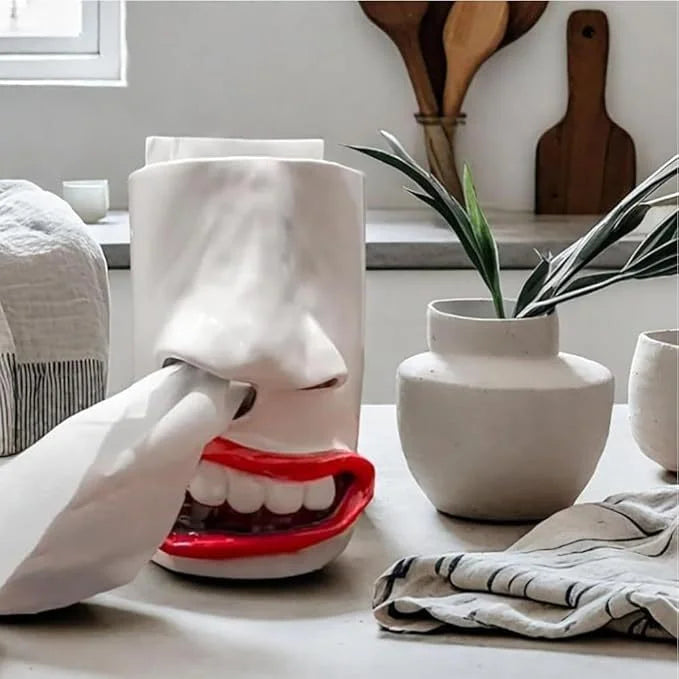 HappyFace™ – Håndlavet sjov vævholder
