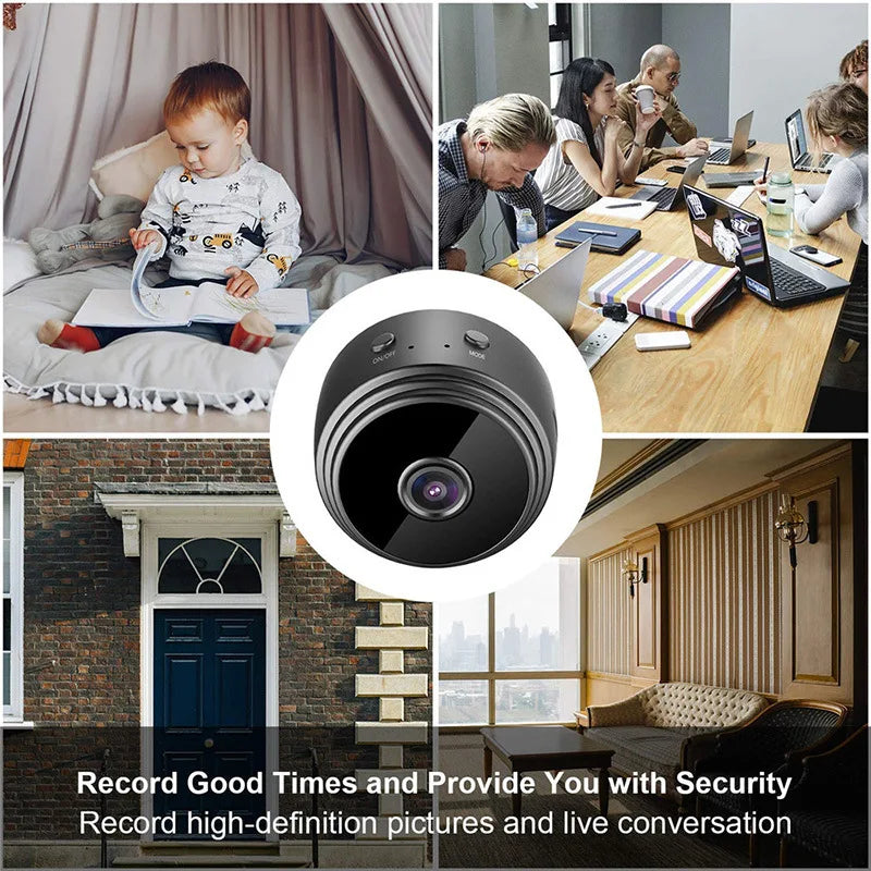 Bolendo 1080p magnetisk wifi mini kamera