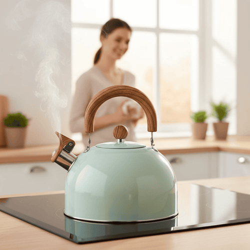 Pfeifkessel – 3 Liter kapacitet med hurtig opvarmning og ergonomisk håndtag