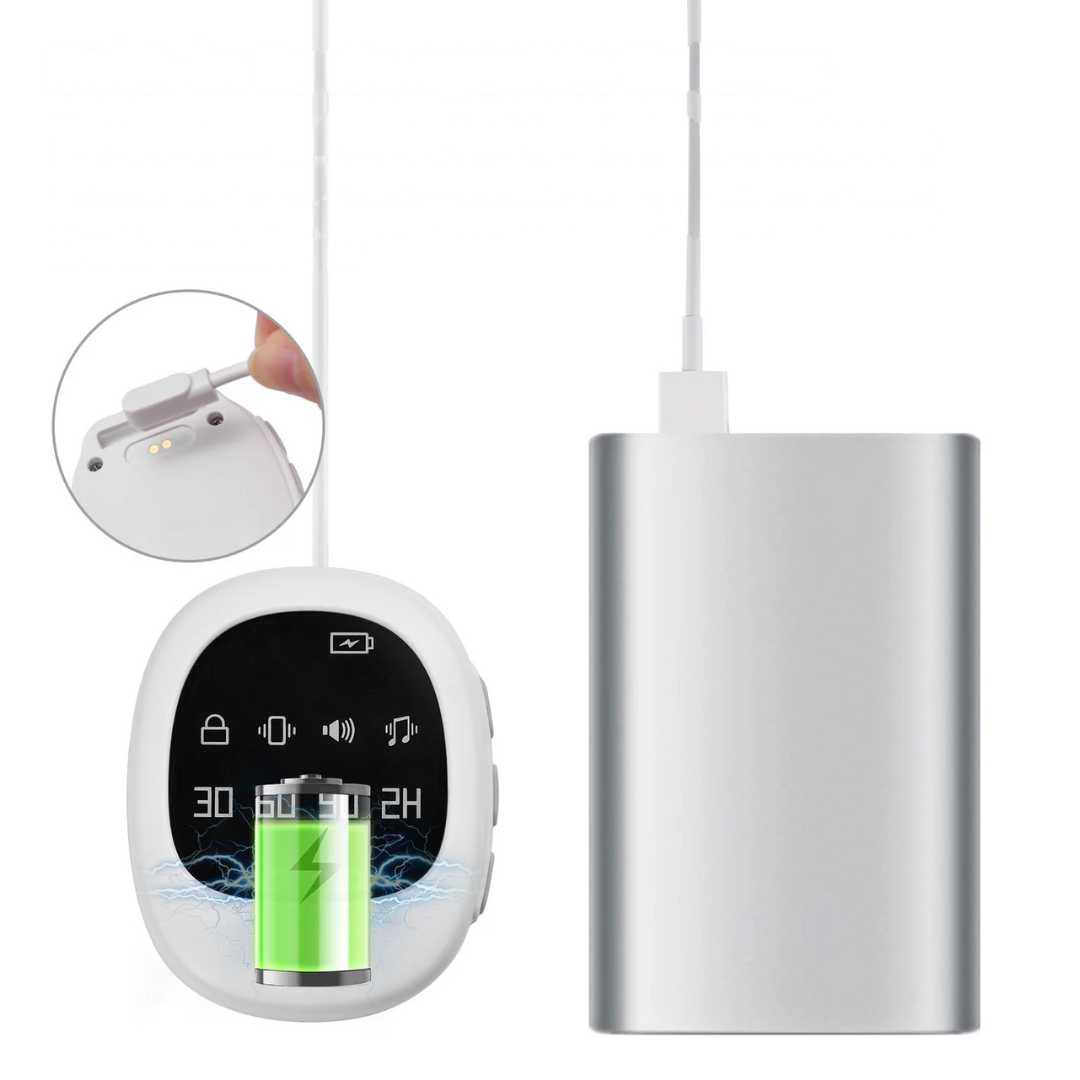 Trådløs Clip-On Tisse Sensor Med Vibrationsvækning Til Børns Nattetissel
