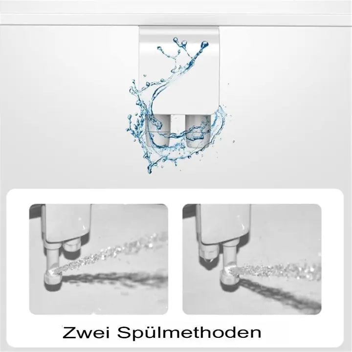 DualClean Bidet™ - Hygiejne-Aufsats