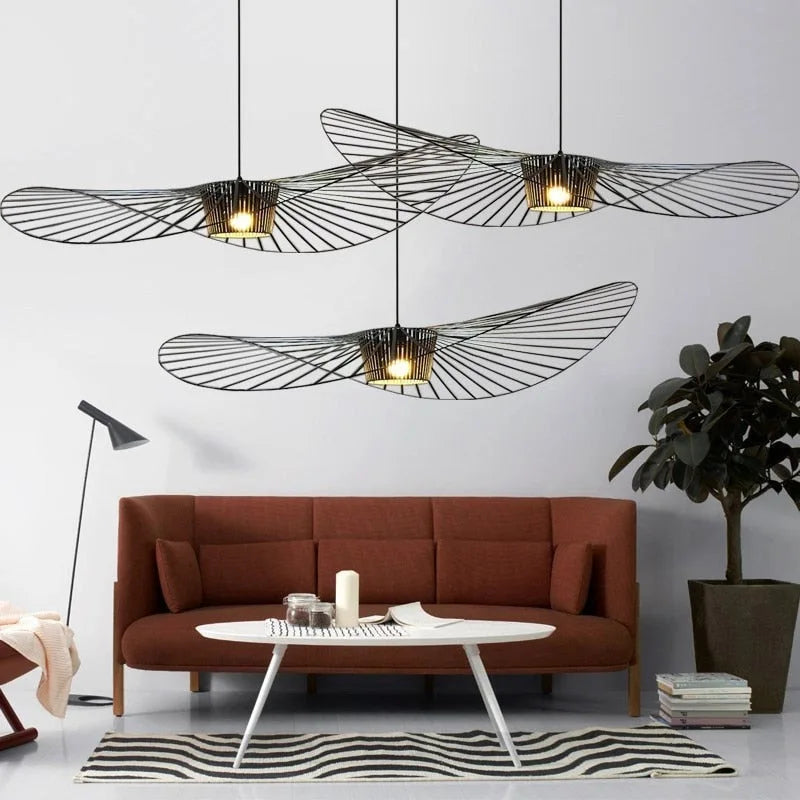 Aurelin Mat Sort Hat Pendelampe til Loft