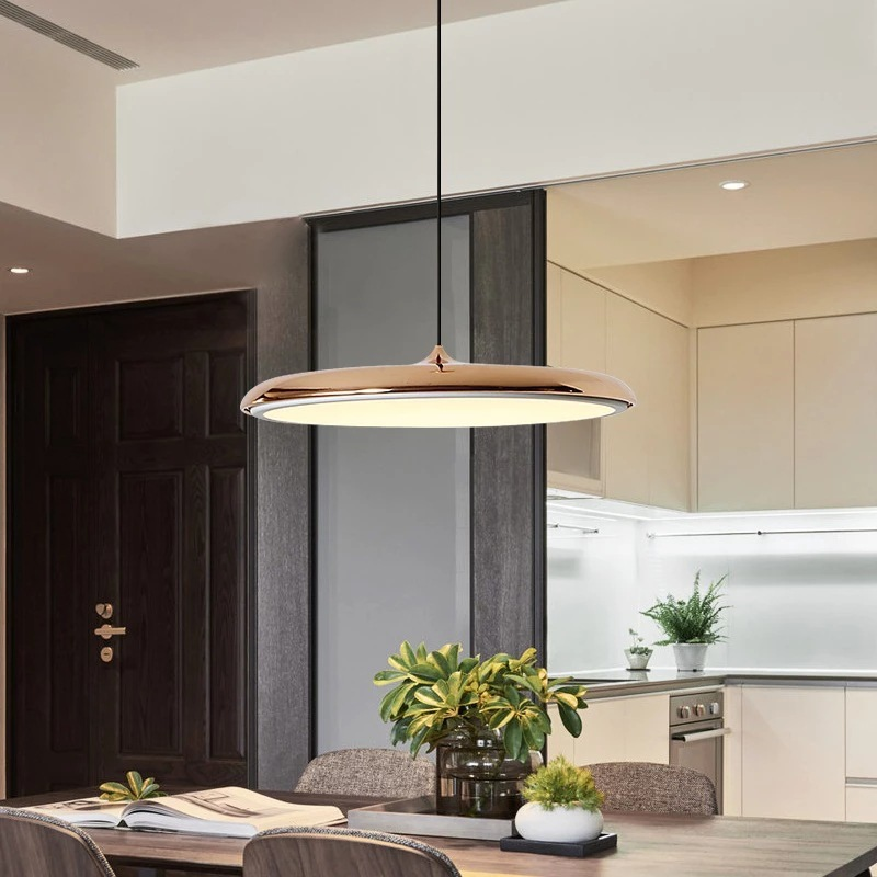 Norden Pendel Lys Disc LED Til Minimalistisk Skandinavisk Design