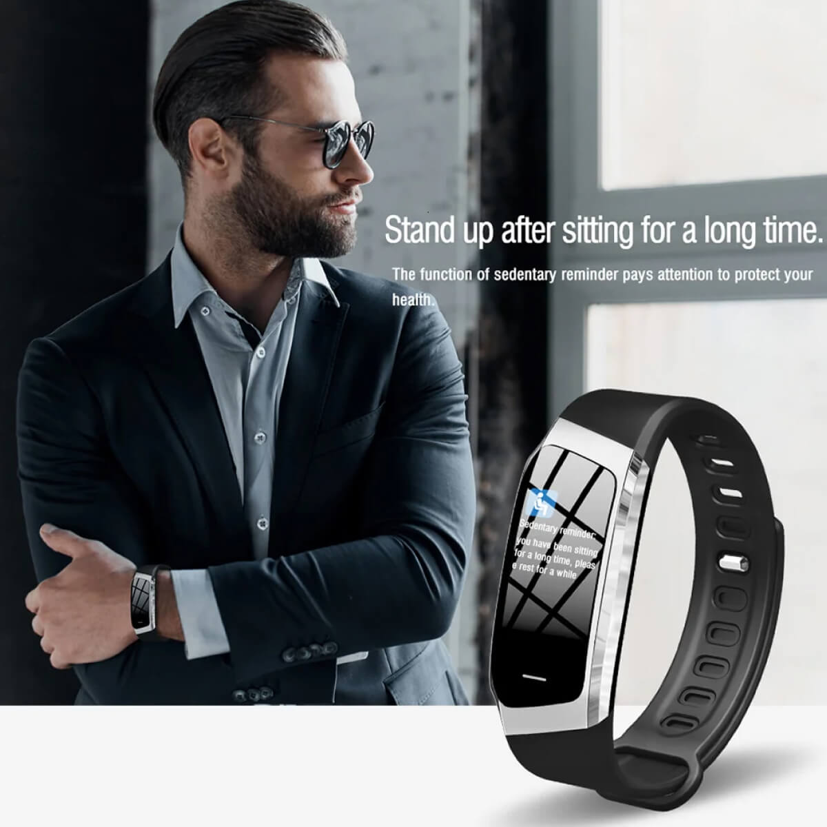 VitaTrack Sundhedsmetrics Smartwatch Med Aktivitetsmonitorering