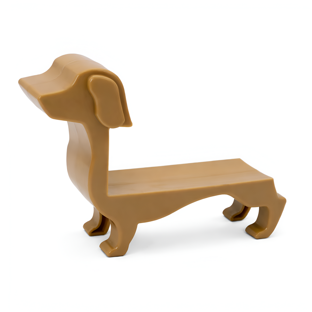 Draven - Kreativ vinflaskeholder i form af en gravhund