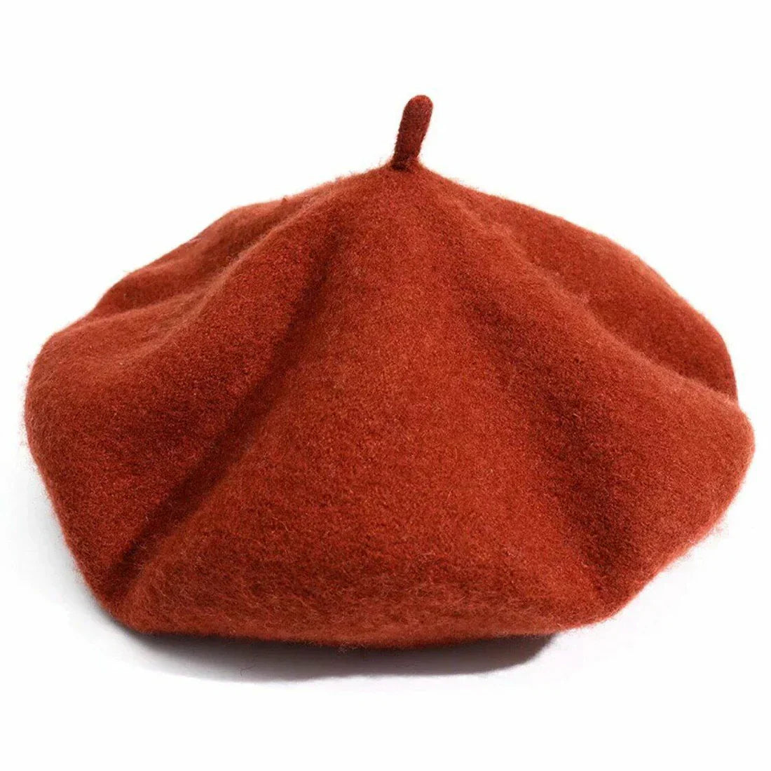 Klassisk Beret – Blødt filtstof, tidløst design & behagelig pasform