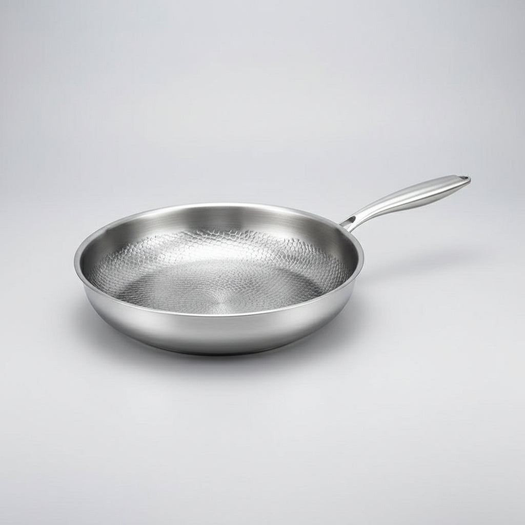 Titanhamret non-stick stegepande til induktionskogeplader og hverdagsmadlavning