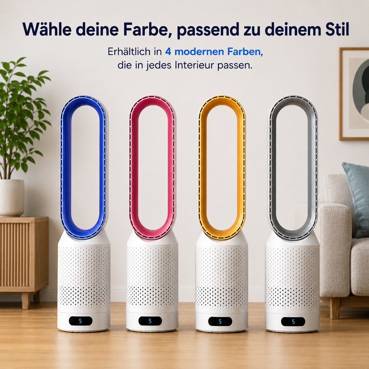 AirPure - 3-in-1 Luftkühler - Reinigt und Ionisiert